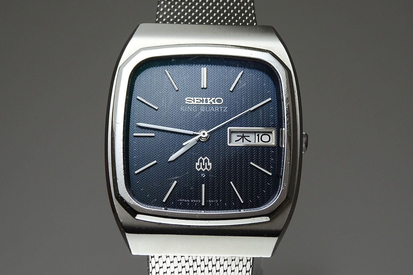 Vintage 1979 JAPAN SEIKO KING TWIN-QUARTZ 9923-501A 5Jewels Quartz.