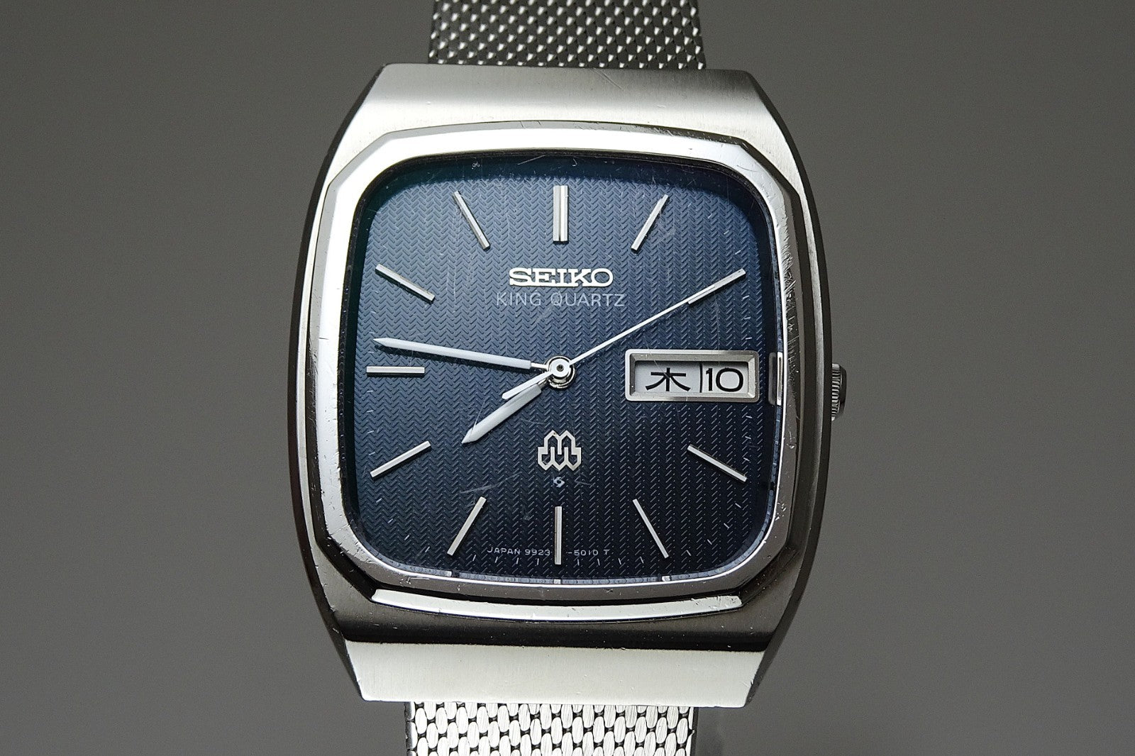 Vintage 1979 JAPAN SEIKO KING TWIN-QUARTZ 9923-501A 5Jewels Quartz.