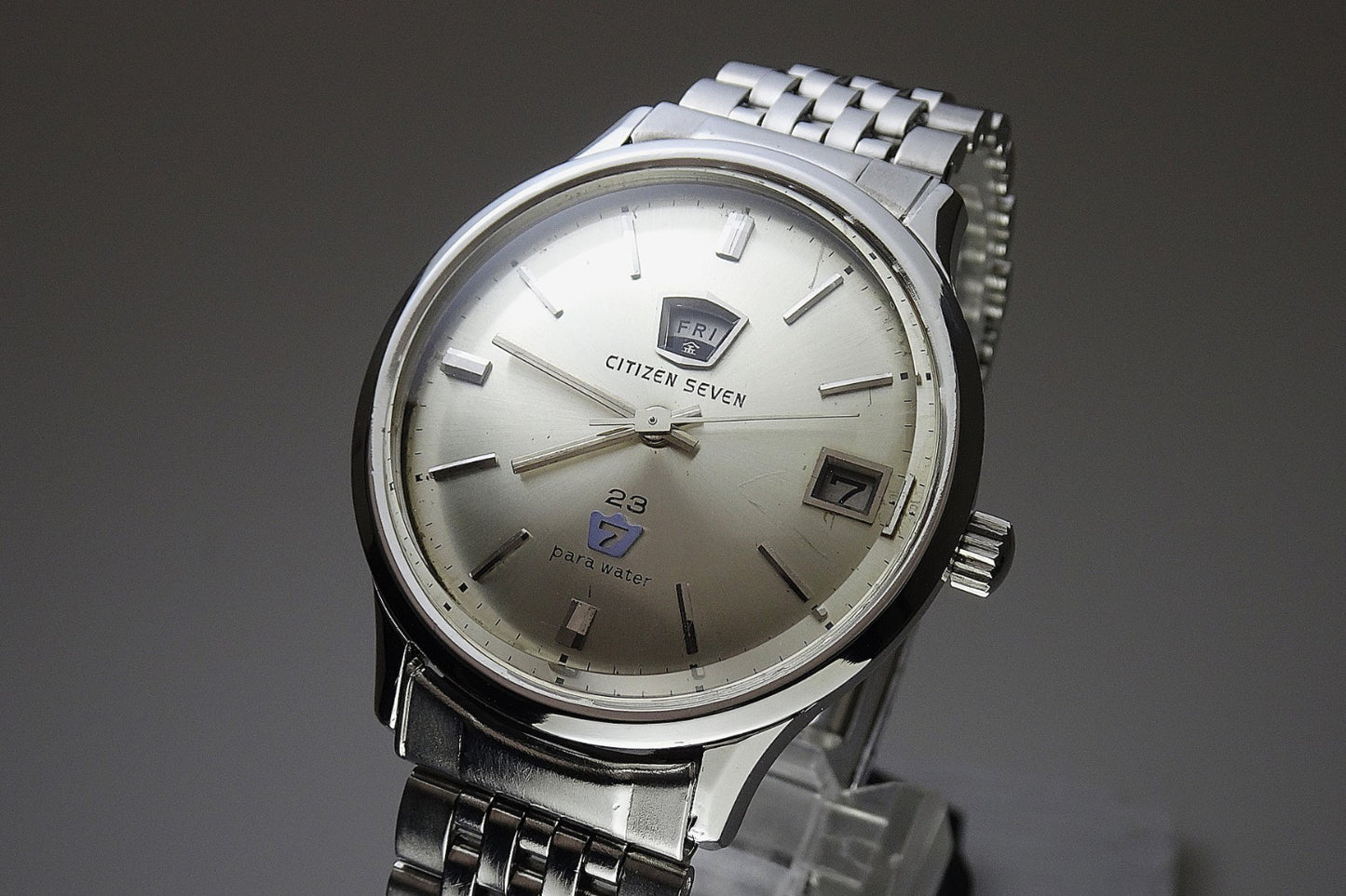 Serviced Vintage 1960’s CITIZEN SEVEN SEOS81301-T 23Jewels Hand-winding.
