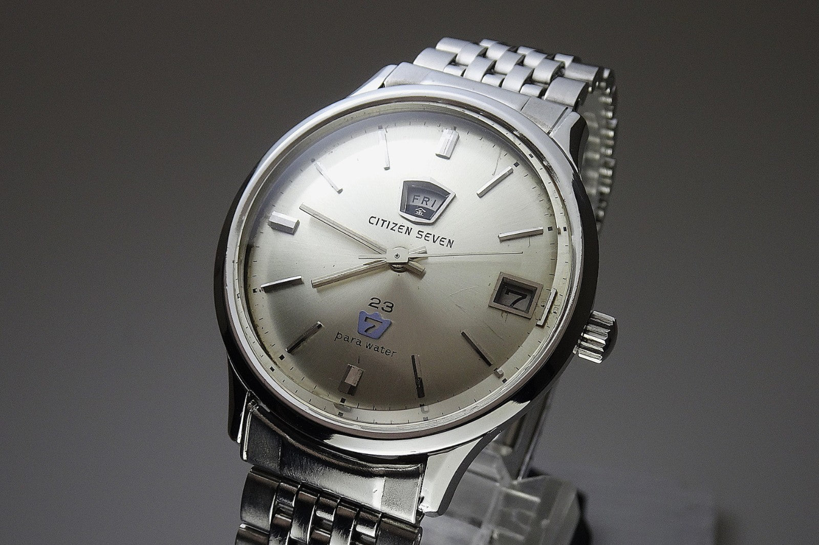 Serviced Vintage 1960’s CITIZEN SEVEN SEOS81301-T 23Jewels Hand-winding.