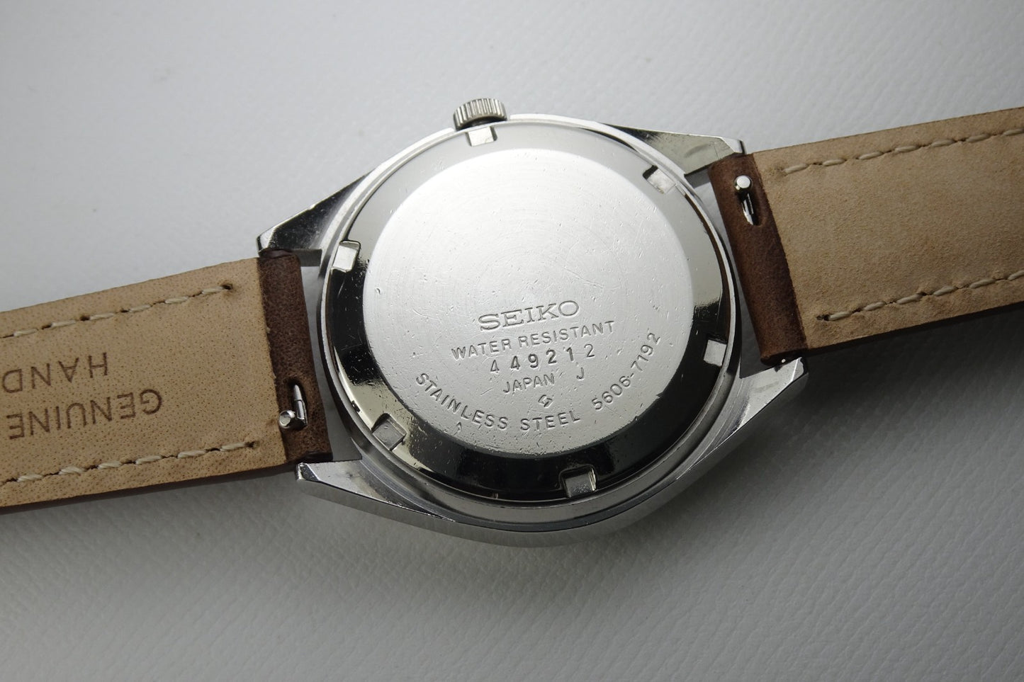 Vintage 1974 JAPAN SEIKO LORD MATIC WEEKDATER 5606-7192 25Jewels Automatic.