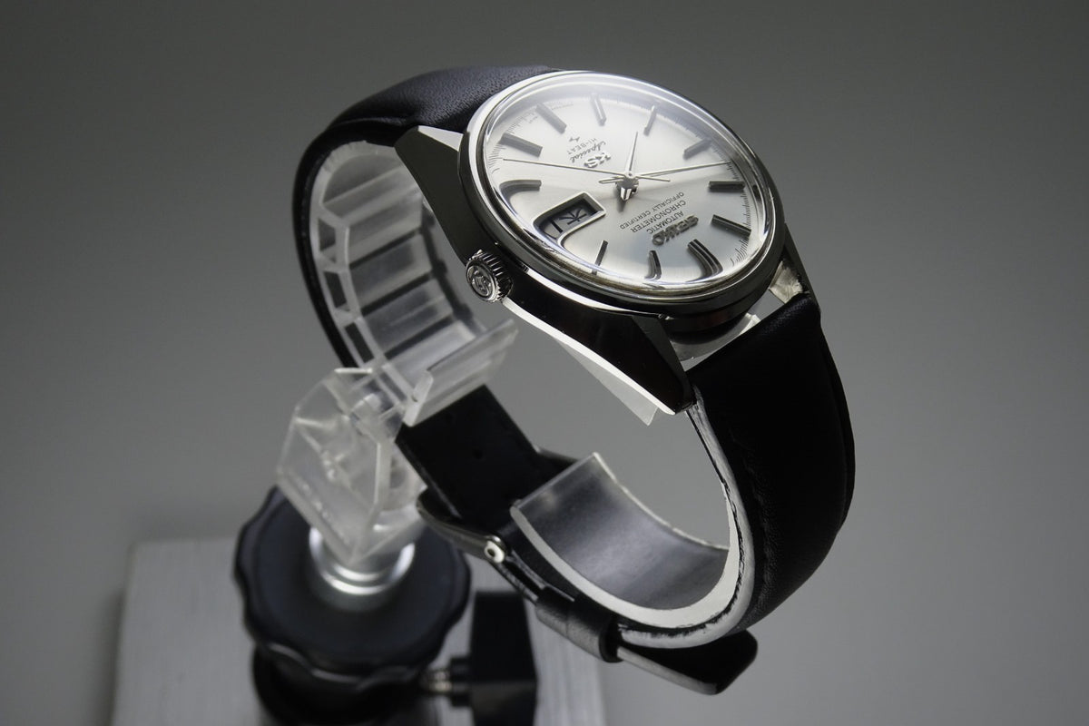 Vintage 1971 JAPAN KING SEIKO CHRONOMETER SP WEEKDATER 5246-6010 25J Automatic.
