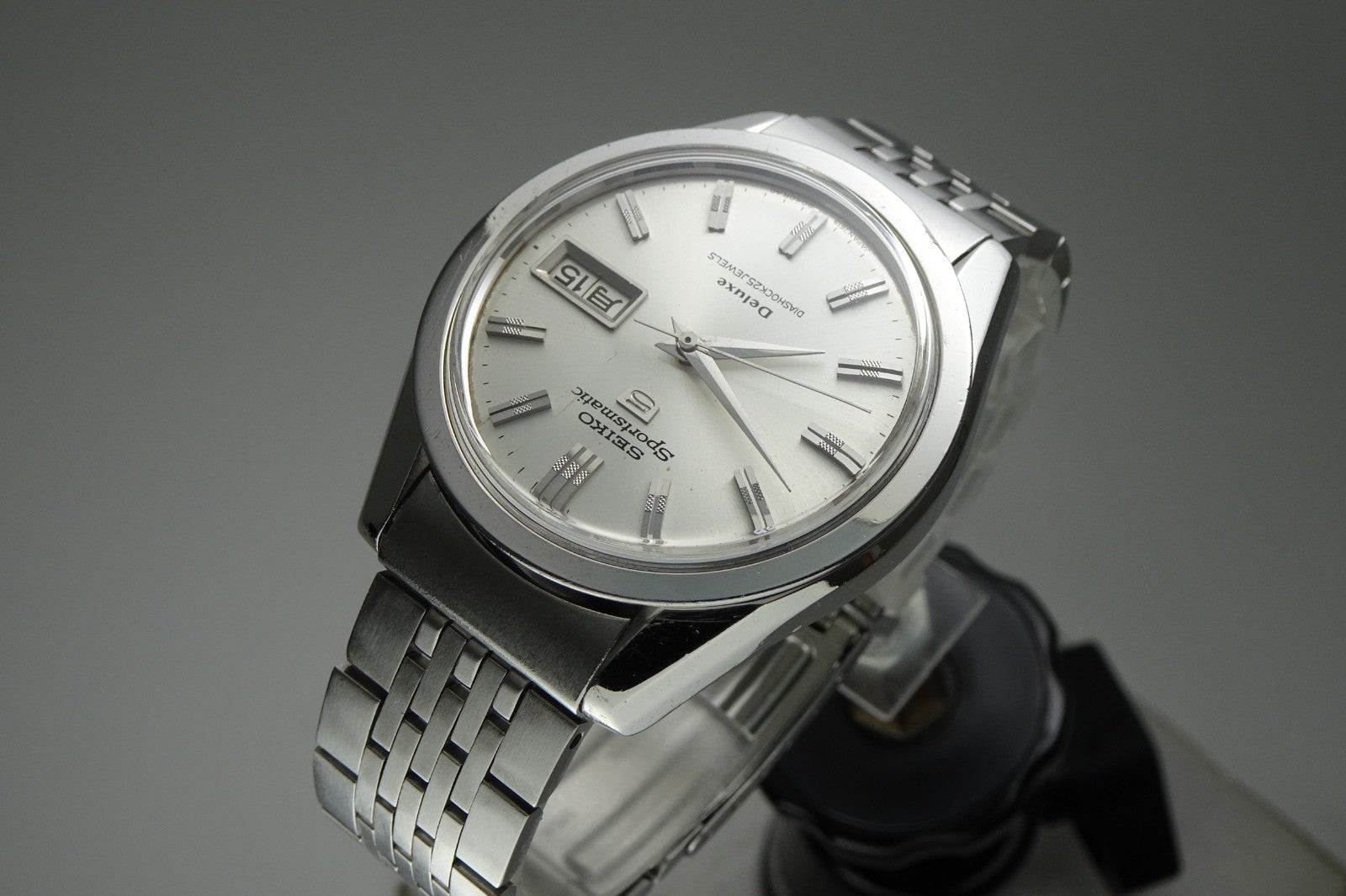 Serviced Vintage 1967 JAPAN SEIKO SPORTSMATIC5 DX 7619-9030 25Jewels Automatic.