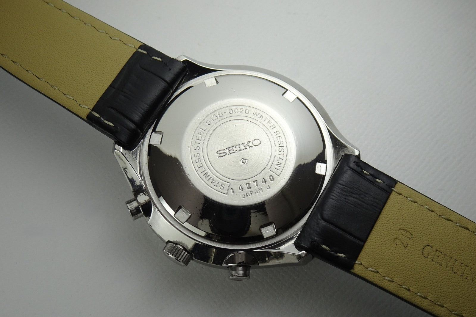 Serviced Vintage 1971 JAPAN SEIKO 5 SPORTS SPEED-TIMER 6138-0020 21J Automatic.