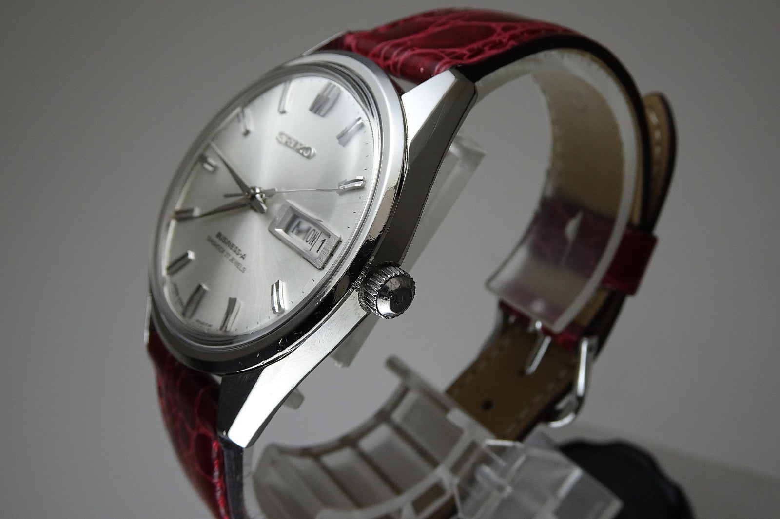 Vintage 1967 JAPAN SEIKO BUSINESS-A WEEKDATER 8306(46)-8020 27Jewels Automatic.