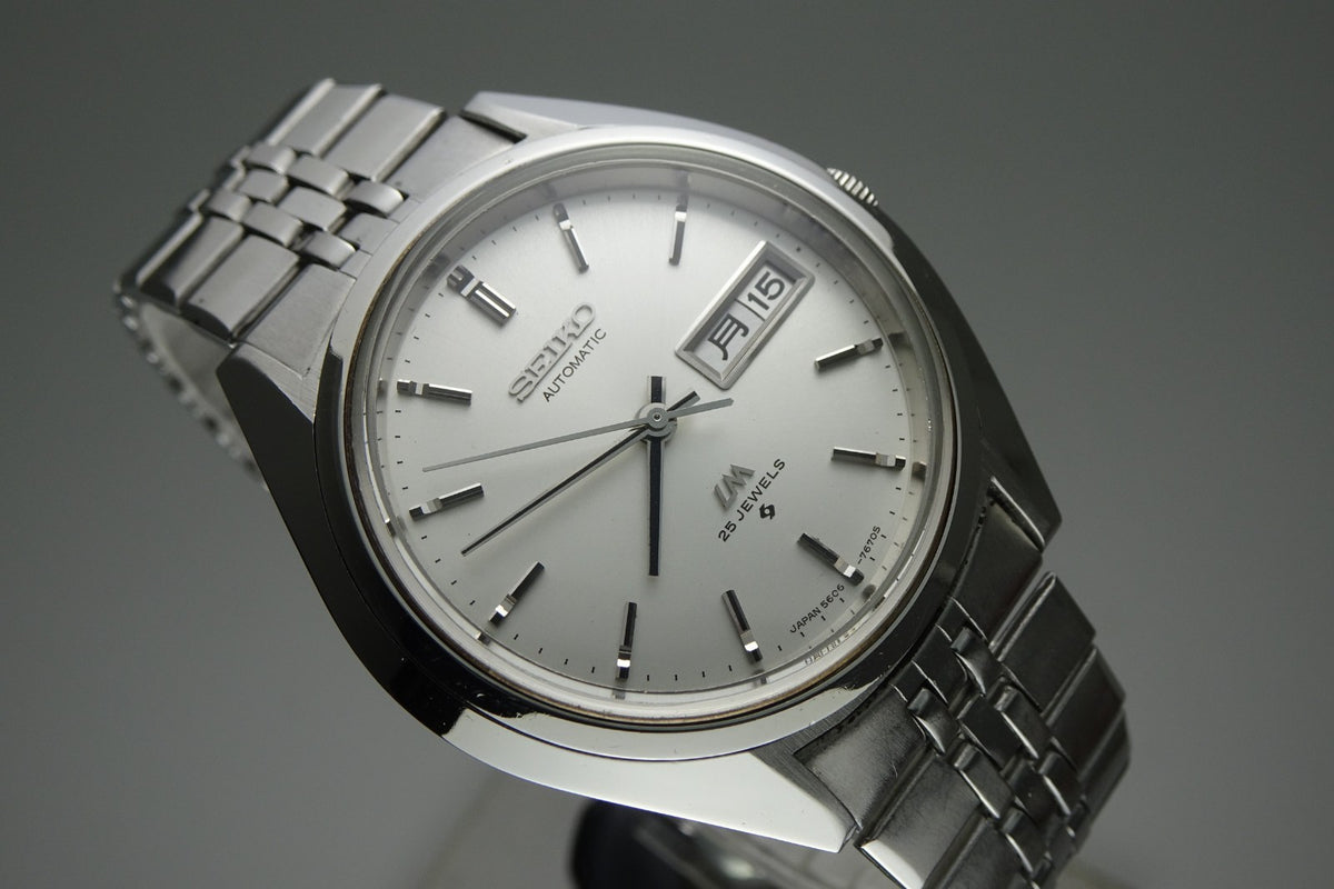 Vintage 1974 JAPAN SEIKO LORD MATIC WEEKDATER 5606-7192 25Jewels Automatic.