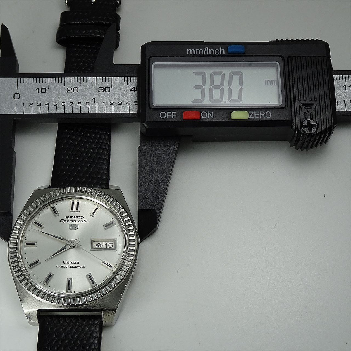 Vintage 1966 JAPAN SEIKO SPORTSMATIC5 DX 7619-9040 25Jewels Automatic.