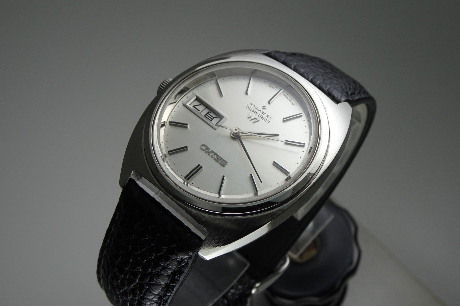 Serviced Vintage 1971 JAPAN SEIKO LORD MATIC WEEKDATER 5606-7140 25J Automatic.