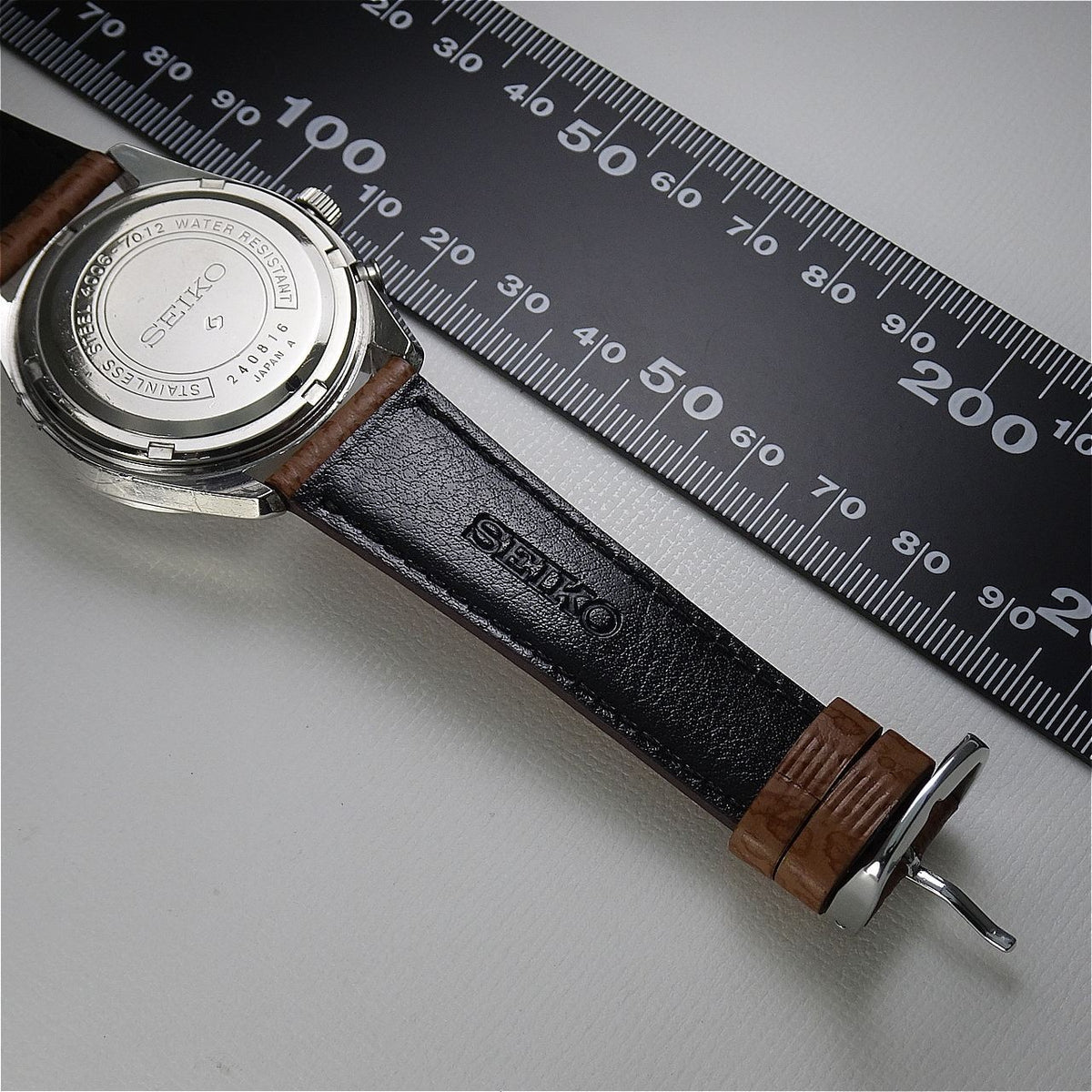 Vintage 1972 JAPAN SEIKO BELL-MATIC WEEKDATER 4006-7012 27Jewels Automatic.