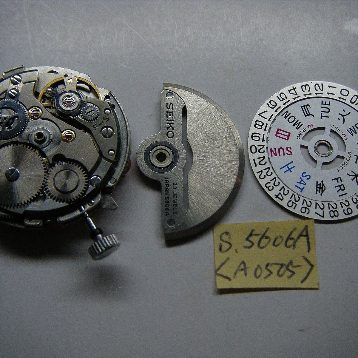Serviced Vintage 1972 JAPAN SEIKO LORD MATIC WEEKDATER 5606-7190 23J Automatic.