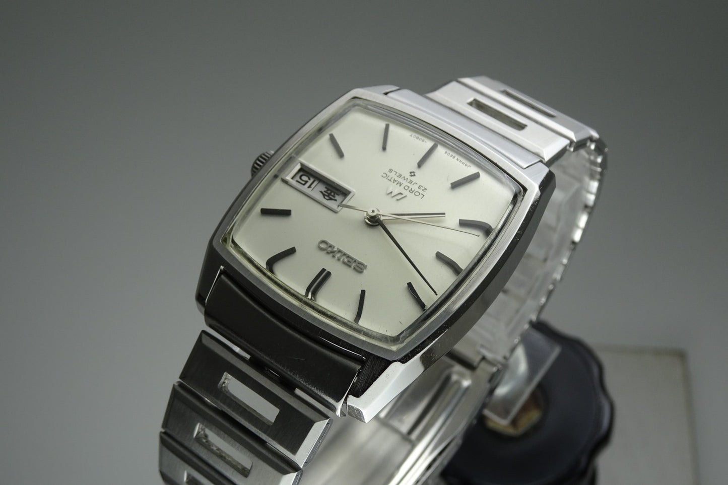 Vintage 1971 JAPAN SEIKO LORD MATIC WEEKDATER 5606-5000 23Jewels Automatic.