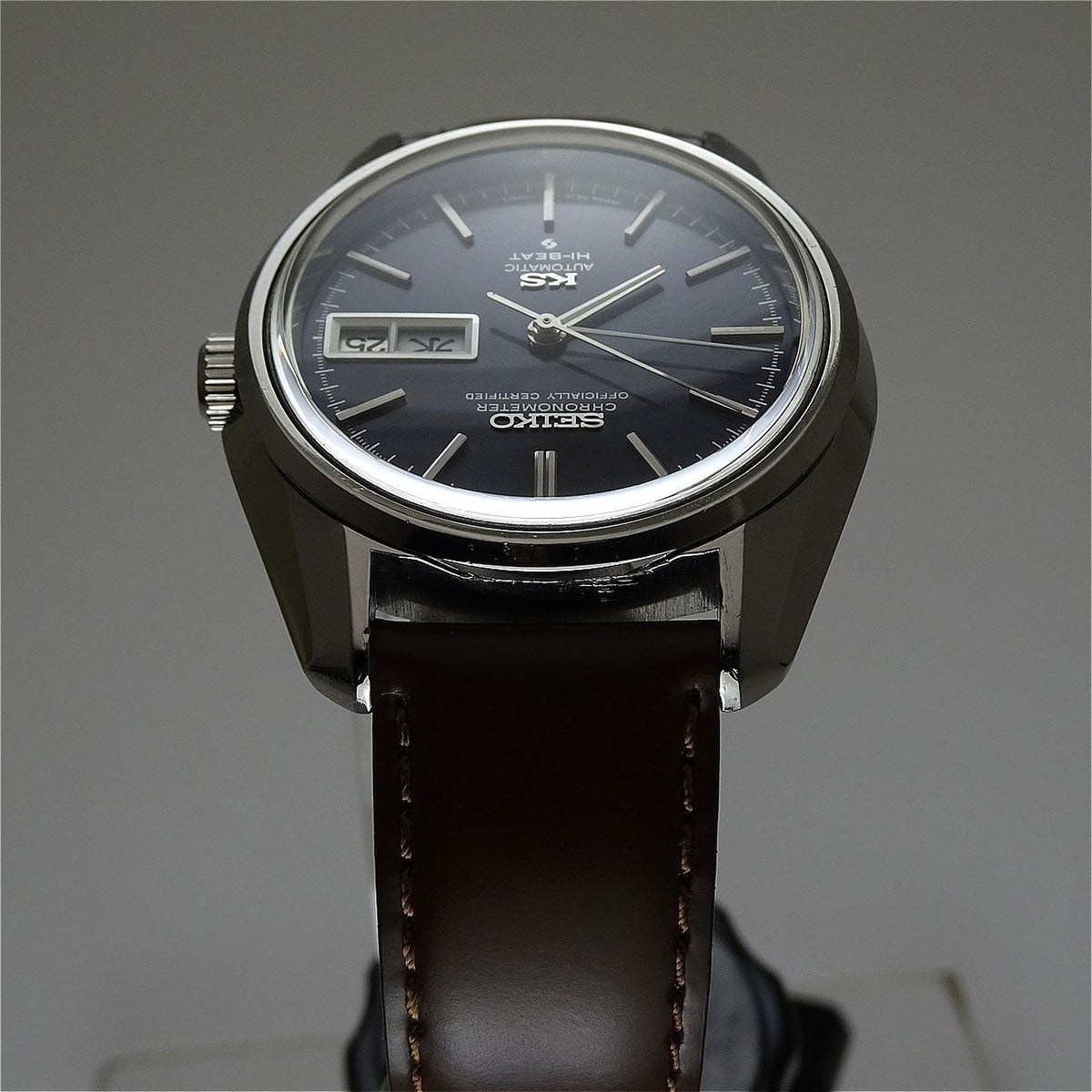 Vintage 1974 JAPAN KING SEIKO CHRONOMETER WEEKDATER 5626-7041 25J Automatic.