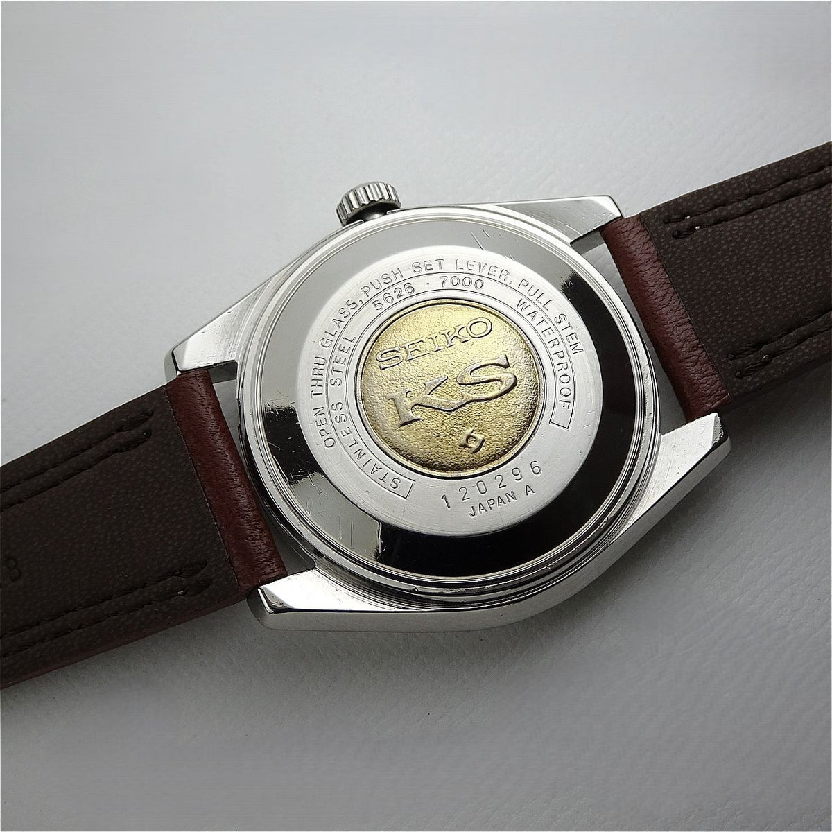 Vintage 1971 JAPAN KING SEIKO CALENDAR 5626-7000 25Jewels Automatic.