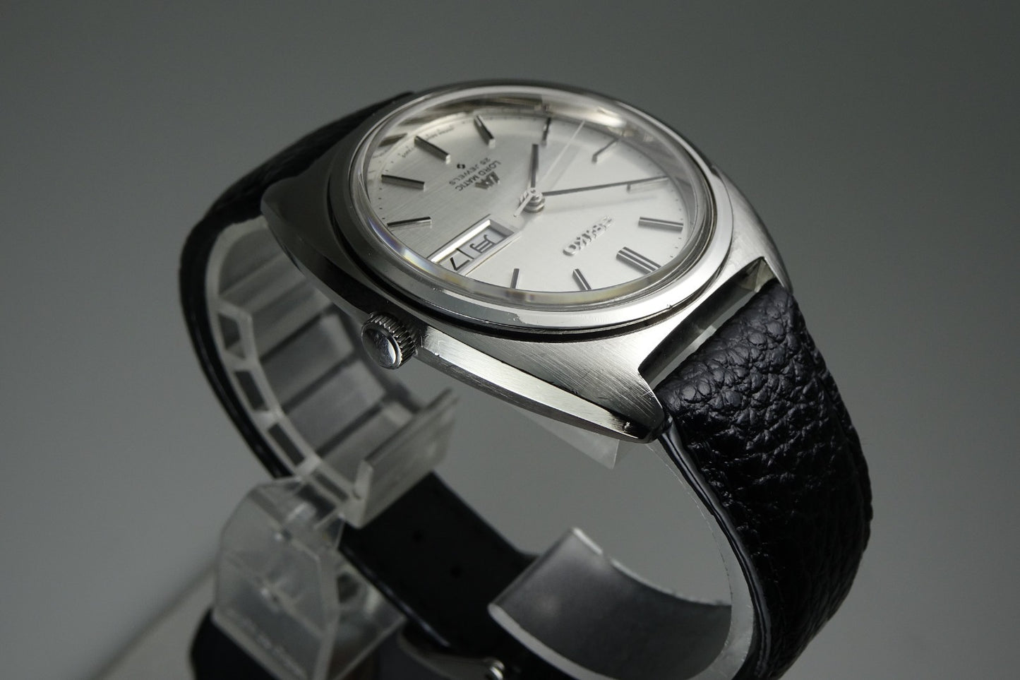 Serviced Vintage 1971 JAPAN SEIKO LORD MATIC WEEKDATER 5606-7140 25J Automatic.