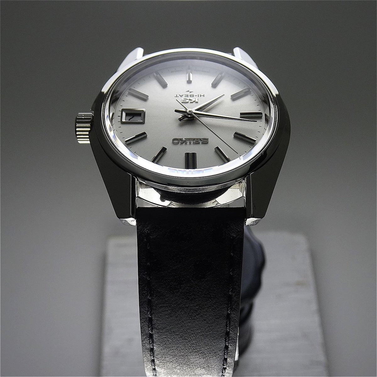 Vintage 1970 JAPAN 45 KING SEIKO CALENDAR 4502-7001 25Jewels Hand-winding.