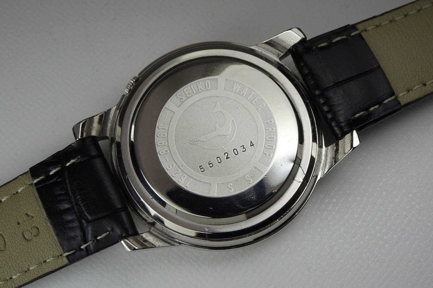Serviced Vintage 1965 JAPAN SEIKO SPORTSMATIC CALENDAR 7625-8961 17J Automatic.