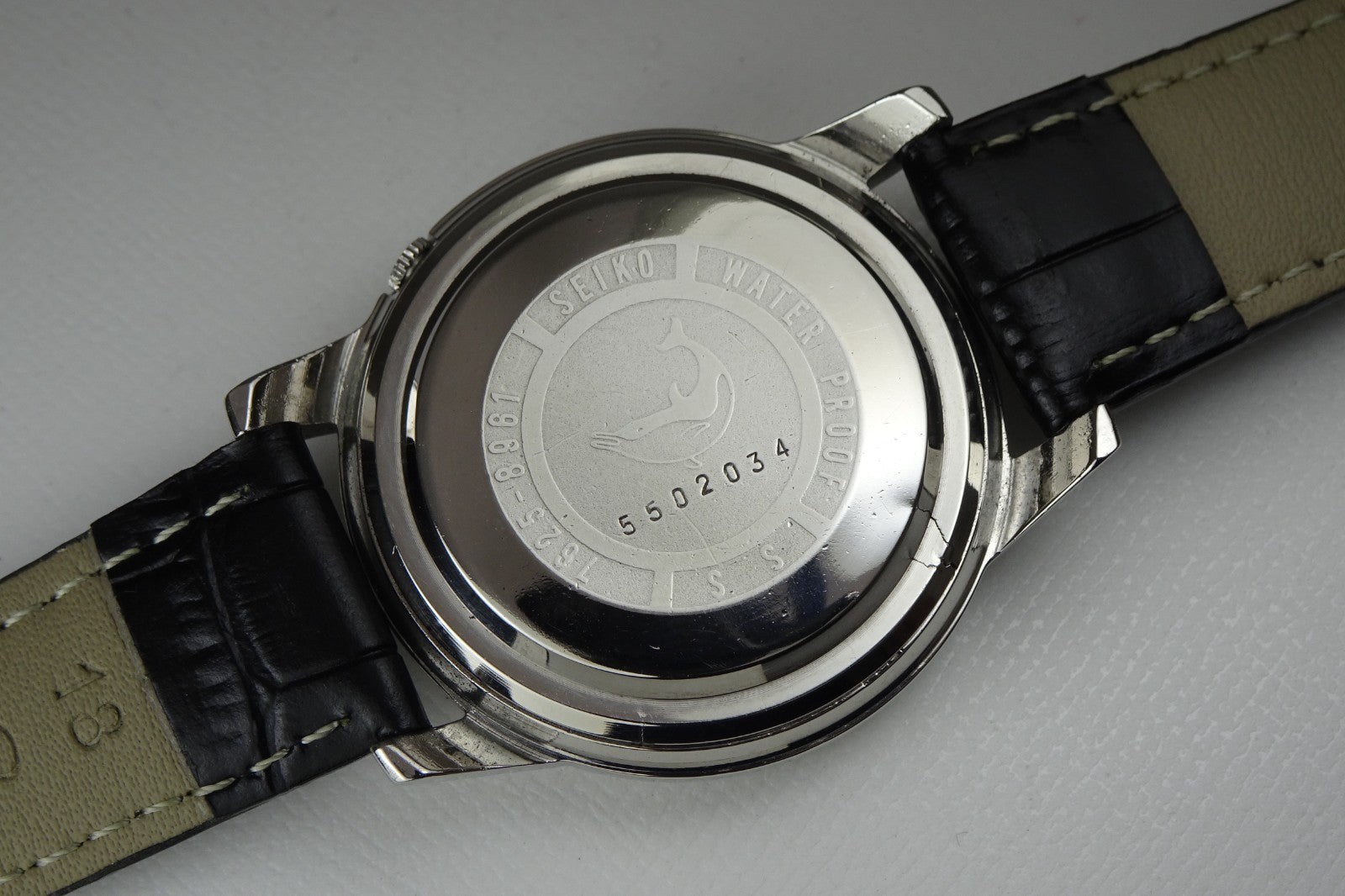 Serviced Vintage 1965 JAPAN SEIKO SPORTSMATIC CALENDAR 7625-8961 17J Automatic.