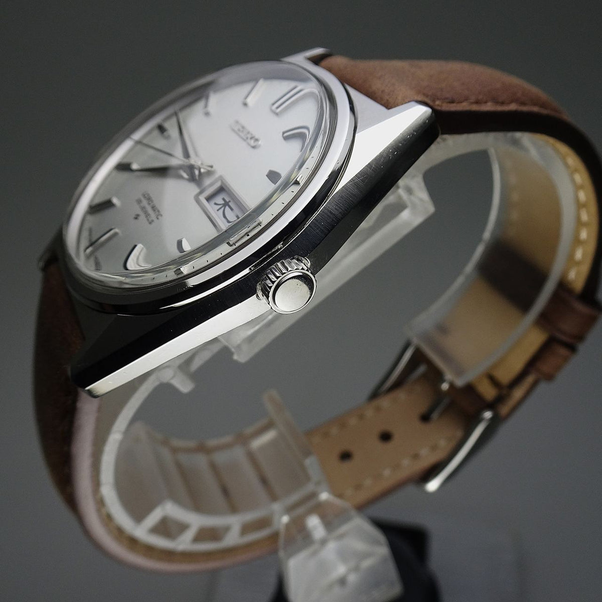 Vintage 1968 JAPAN SEIKO LORD MATIC WEEKDATER 5606-7020 25Jewels Automatic.