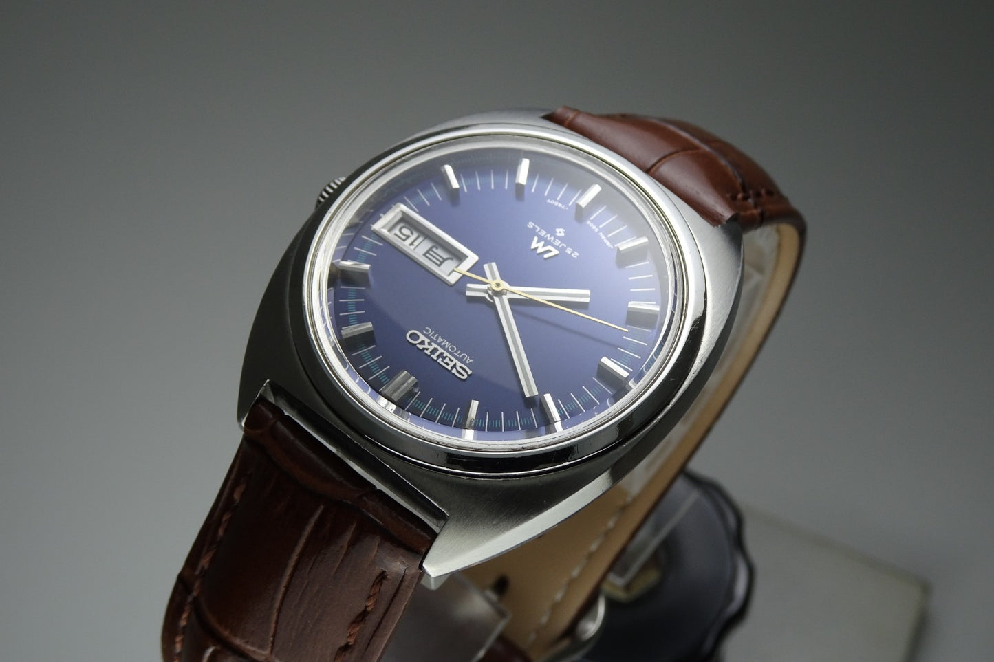 Vintage 1971 JAPAN SEIKO LORD MATIC WEEKDATER 5606-7140 25Jewels Automatic.
