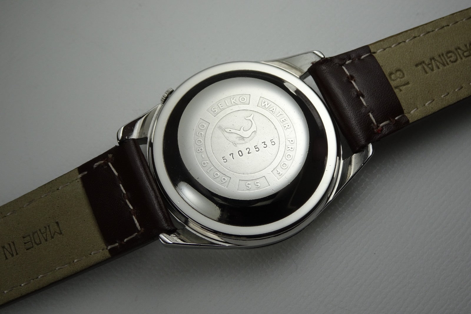 Vintage 1965 JAPAN SEIKO SPORTSMATIC5 6619-8050 21Jewels Automatic.