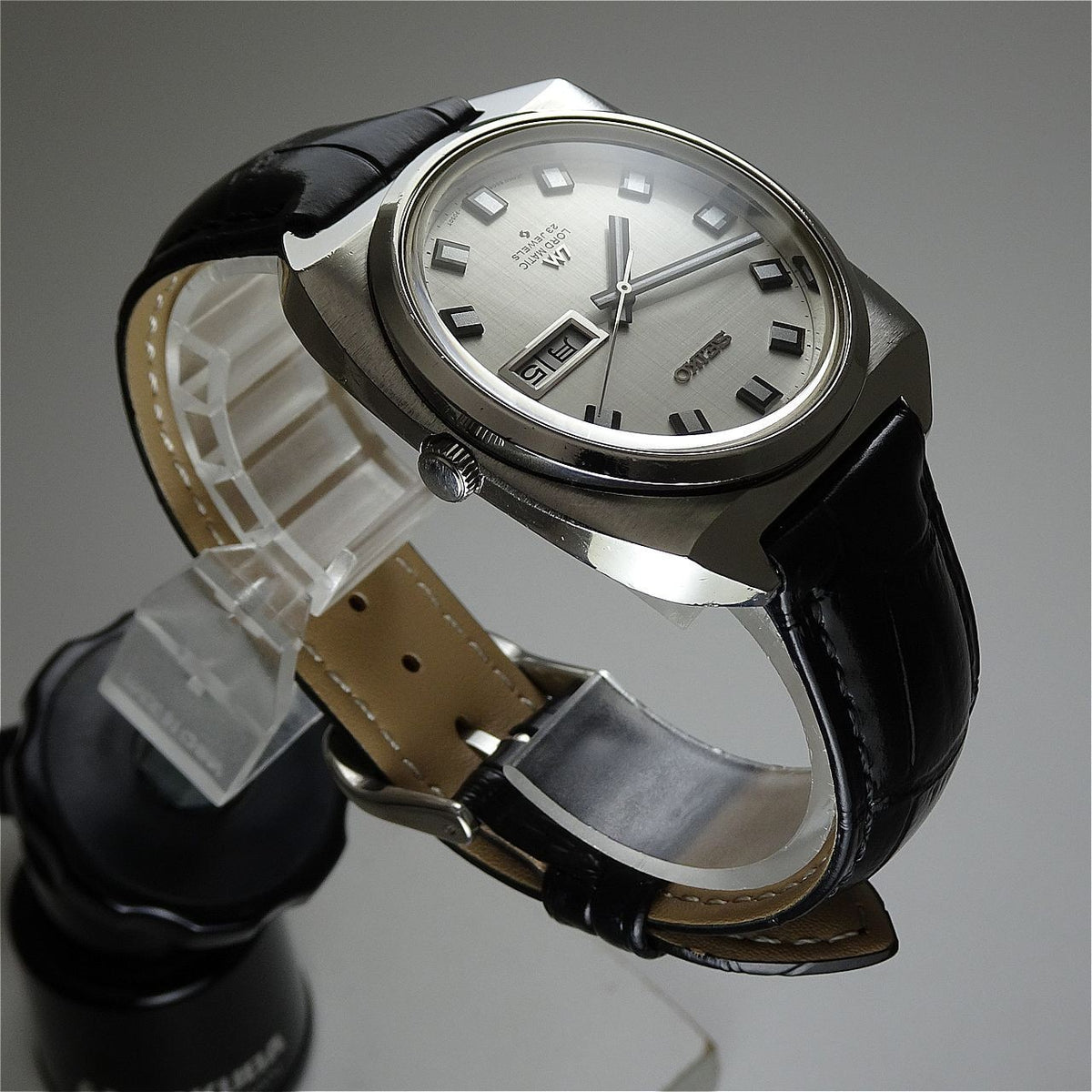 Vintage 1969 JAPAN SEIKO LORD MATIC WEEKDATER 5606-9030 23Jewels Automatic.