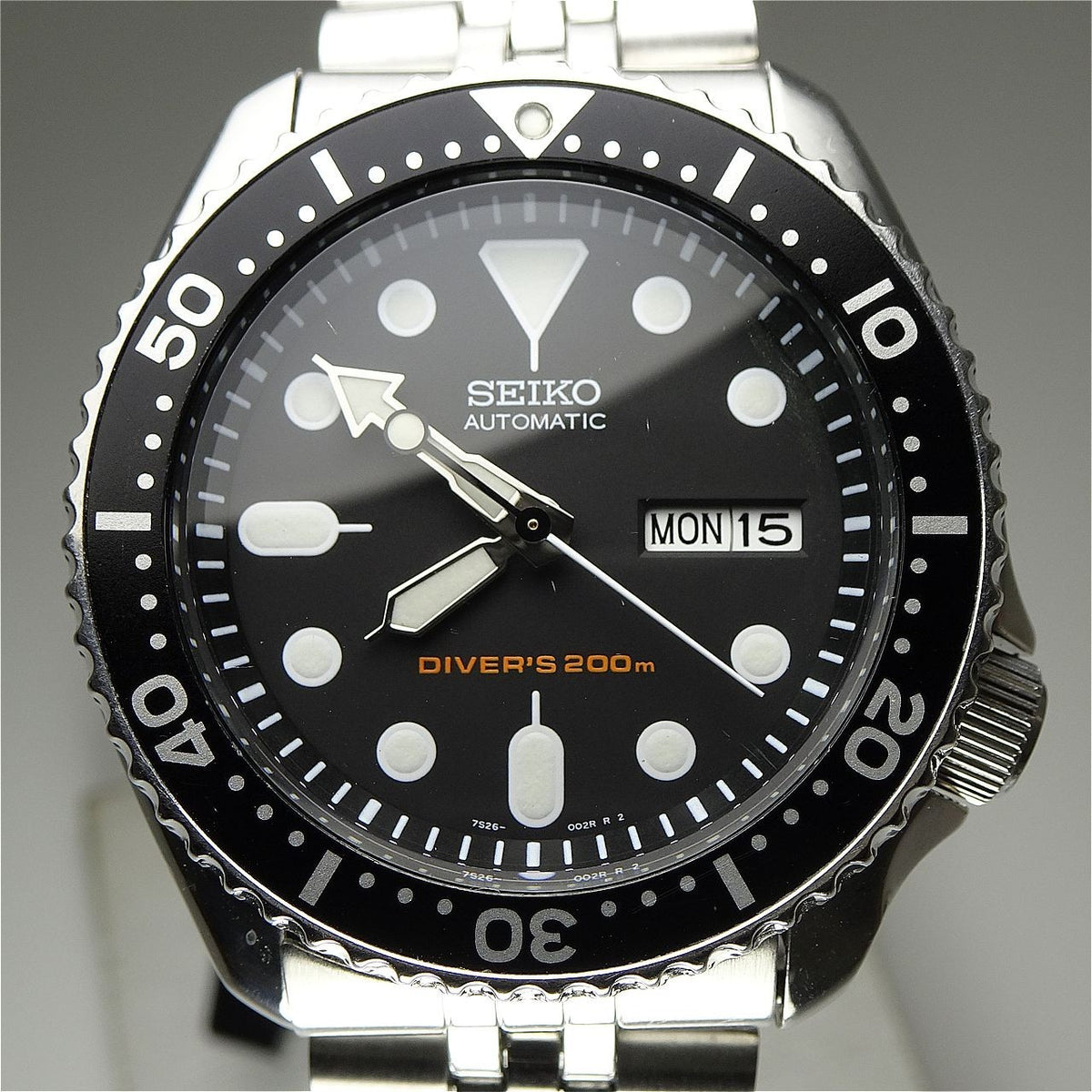 Vintage 2000 SEIKO DIVER'S 200M 7S26-0020 21J Automatic.
