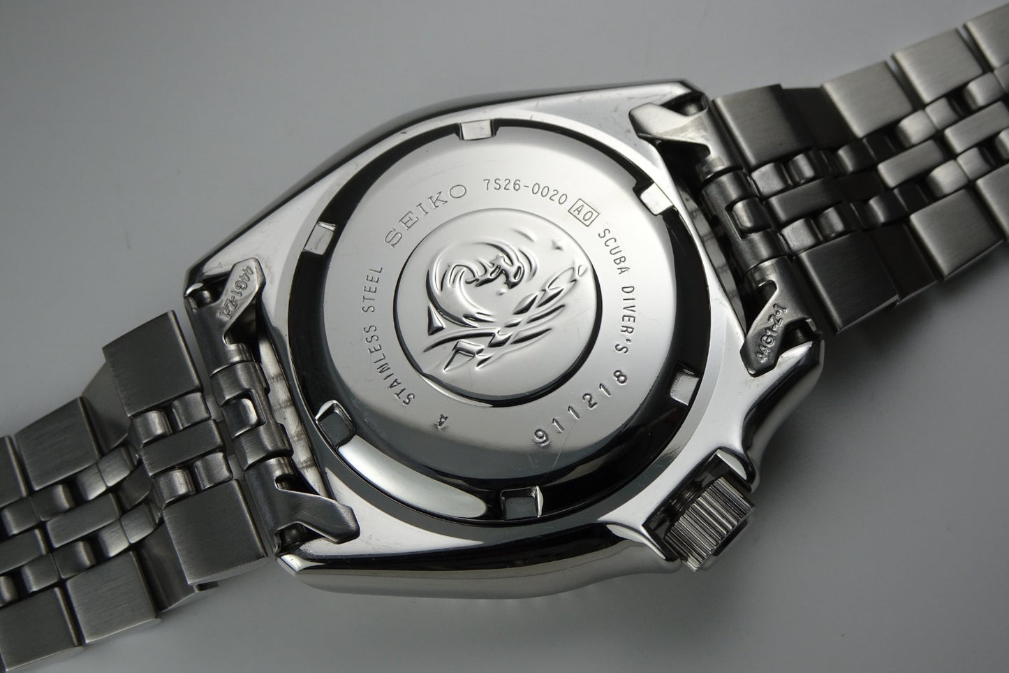 Vintage 1999 JAPAN SEIKO DIVER'S 10BAR 7S26-0020 21Jewels Automatic.