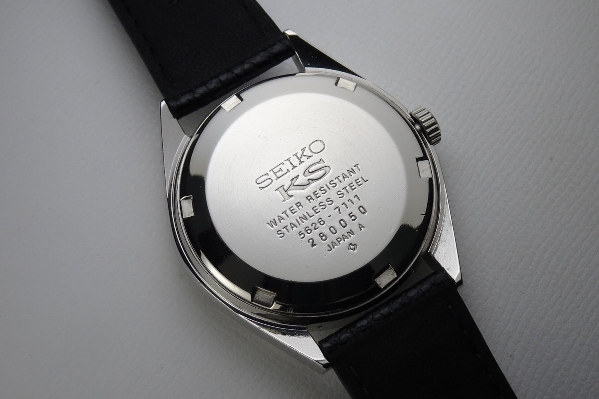 Vintage 1972 JAPAN KING SEIKO WEEKDATER 5626-7111 25Jewels Automatic.