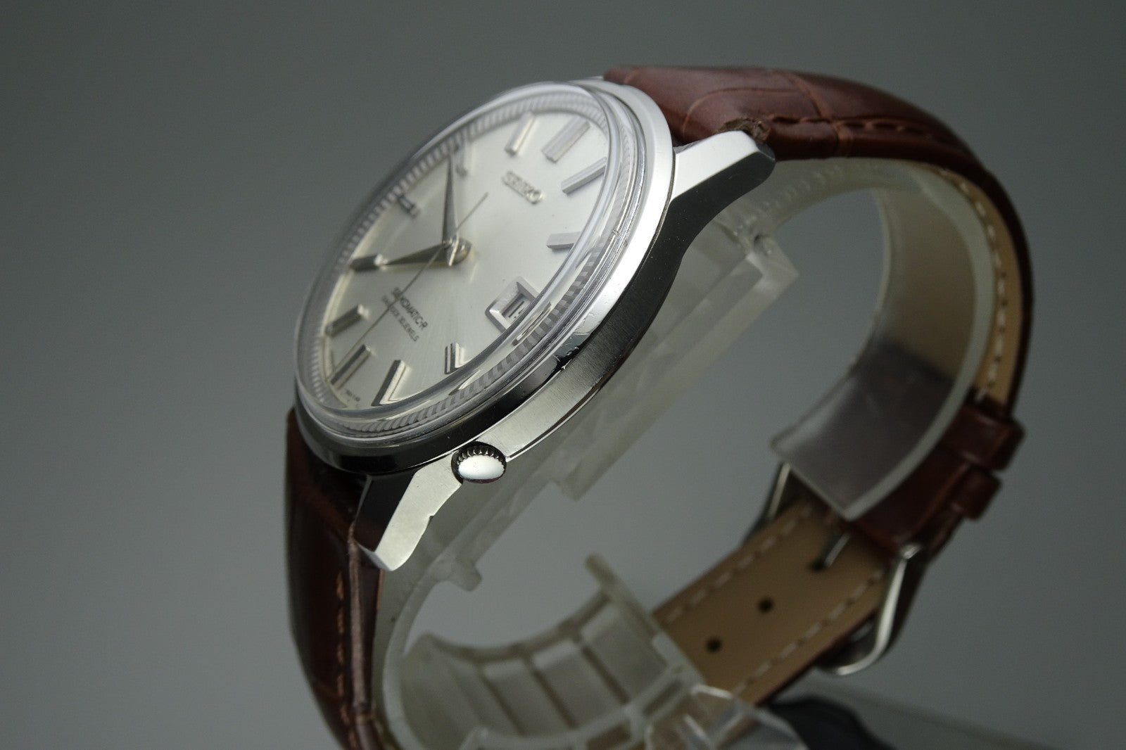 Serviced Vintage 1965 JAPAN SEIKO SEIKOMATIC-R 8305-9010 30Jewels Automatic.