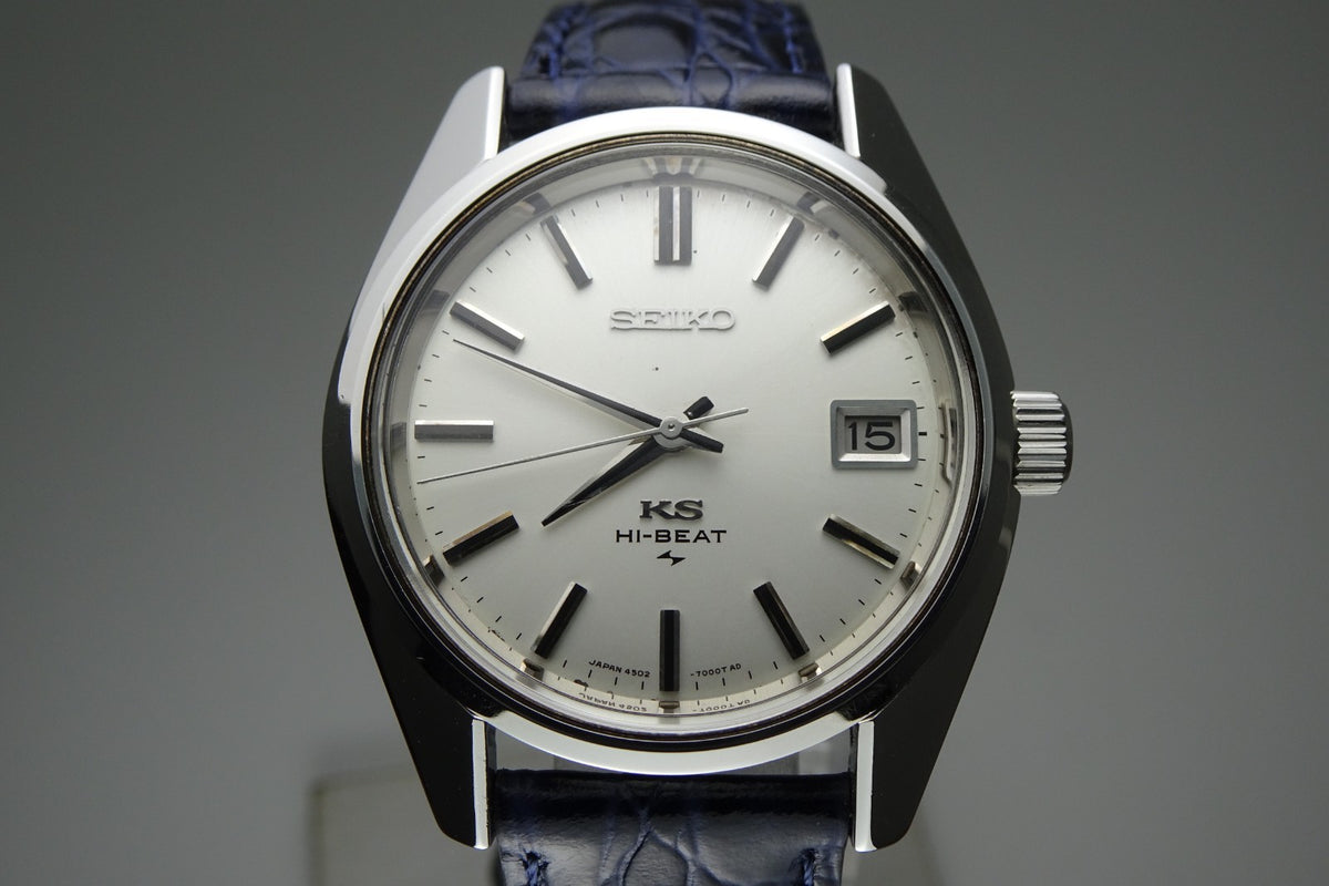 Vintage 1970 JAPAN 45 KING SEIKO CALENDAR 4502-7001 25Jewels Hand-winding.