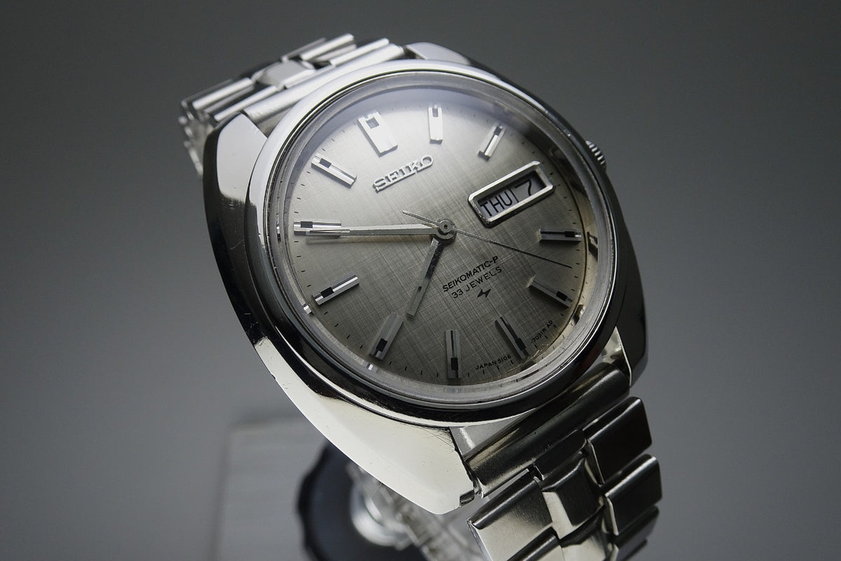 Serviced Vintage 1969 JAPAN SEIKO 51 SEIKOMATIC-P 5106-7030 33J Automatic.