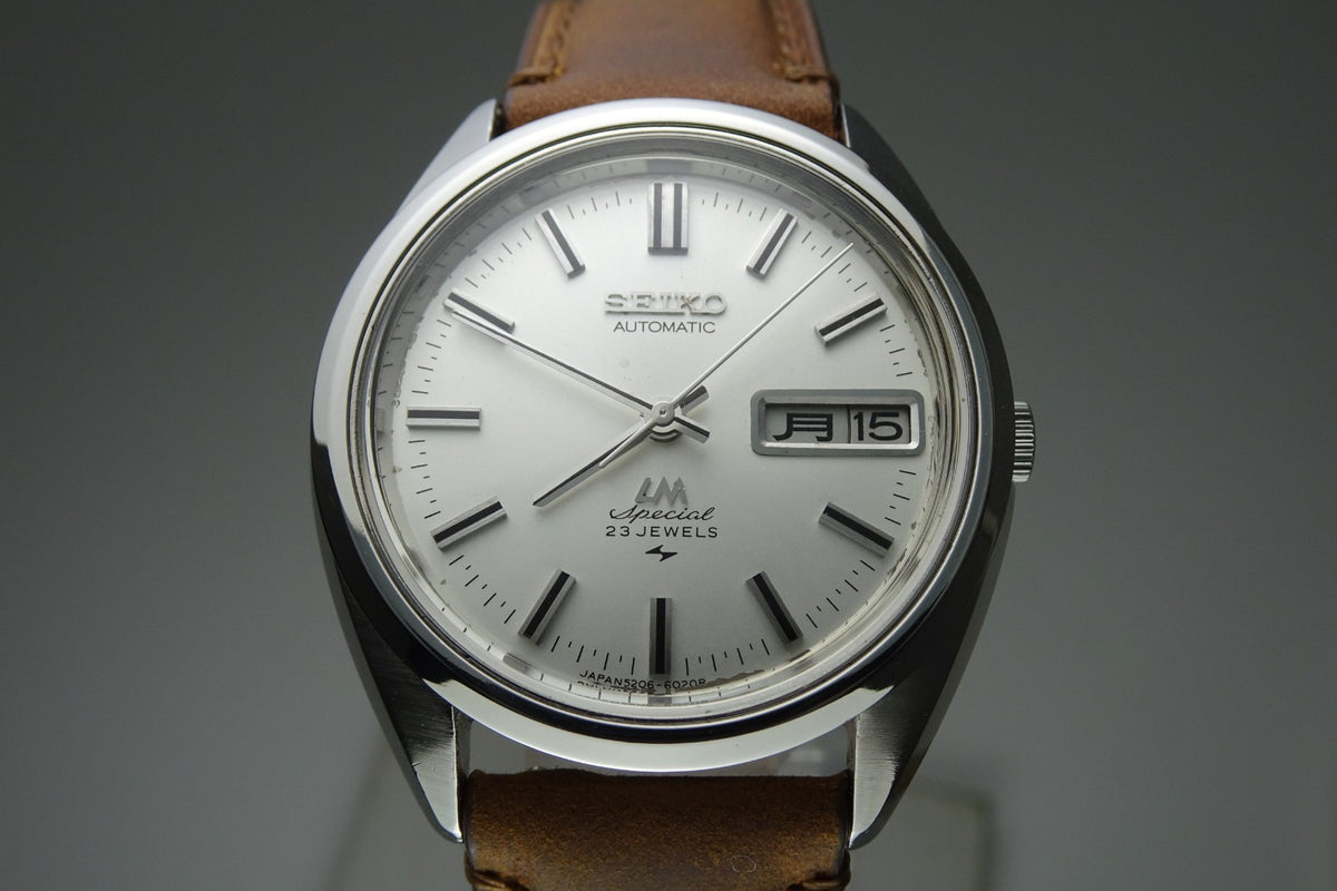 Serviced  Vintage 1970 JAPAN SEIKO LORD MATIC SP  5206-6020 23J Automatic.