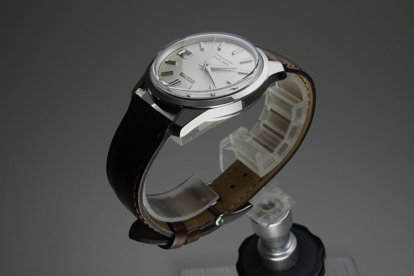 Serviced  Vintage 1966 JAPAN 44 KING SEIKO CALENDAR 4402-8000 25J Hand-winding.