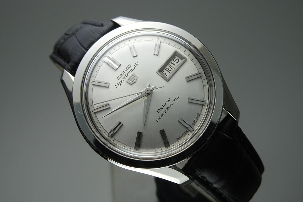 Vintage 1966 JAPAN SEIKO SPORTSMATIC5 DX 7619-9010 25Jewels Automatic.