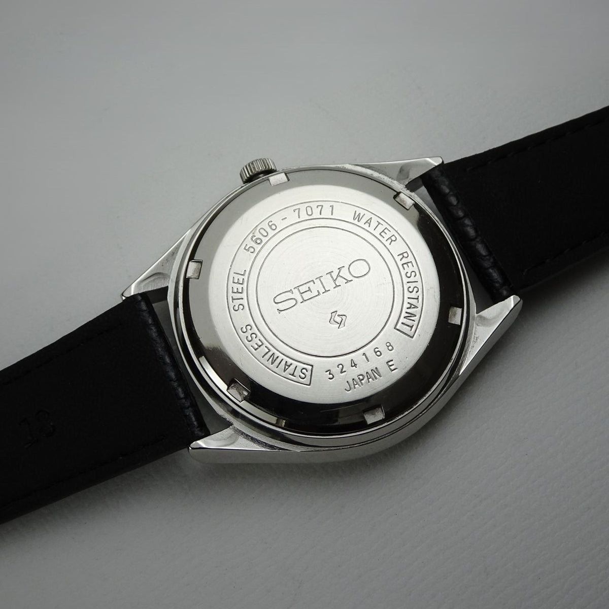 Vintage 1973 JAPAN SEIKO LORD MATIC WEEKDATER 5606-7071 23Jewels Automatic.