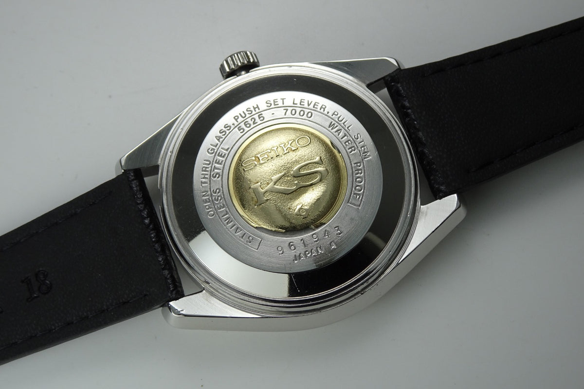 Vintage 1969 JAPAN KING SEIKO CALENDAR 5625-7000 25Jewels Automatic.