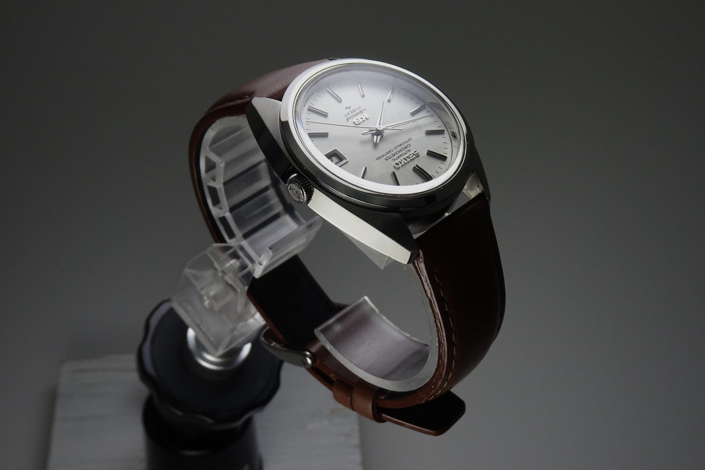 Vintage 1973 JAPAN KING SEIKO CHRONOMETER SPECIAL 5245-6000 25Jewels Automatic.