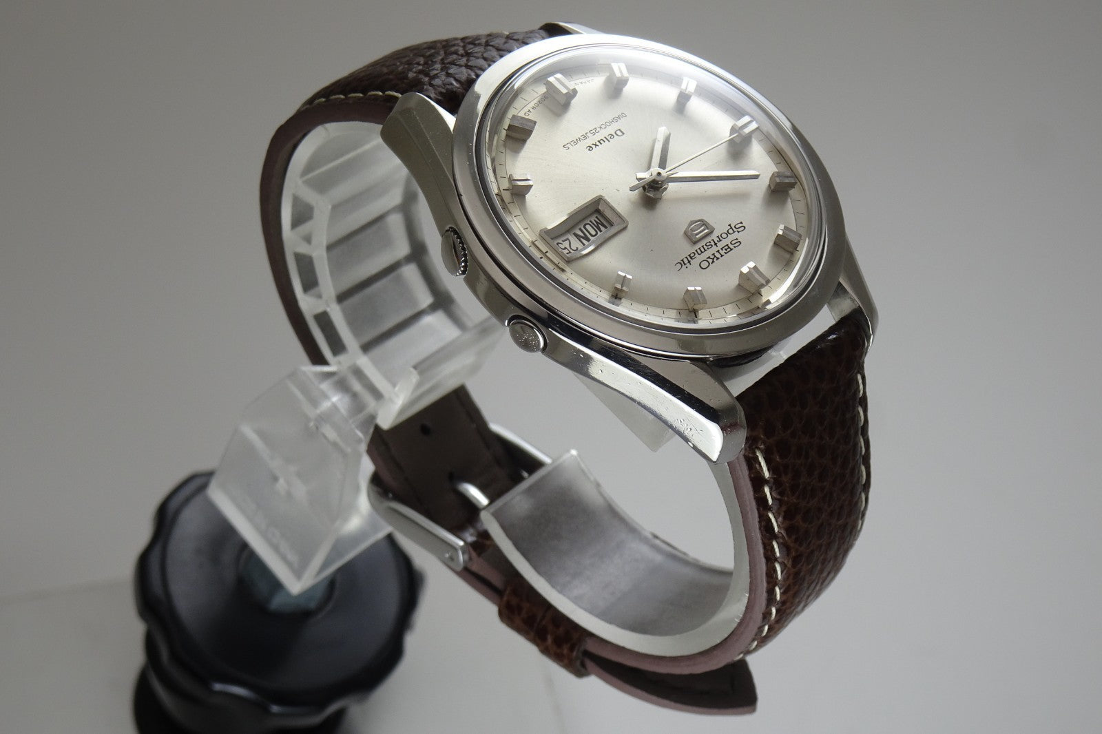 Serviced Vintage 1966 JAPAN SEIKO SPORTSMATIC5 DX 7619-9010 25Jewels Automatic.