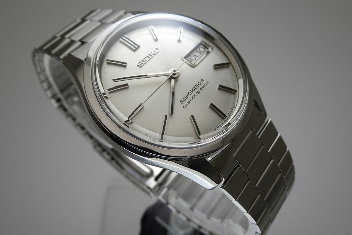 Vintage 1966 JAPAN SEIKO SEIKOMATIC-R WEEKDATER 8306-8001 30Jewels Automatic.