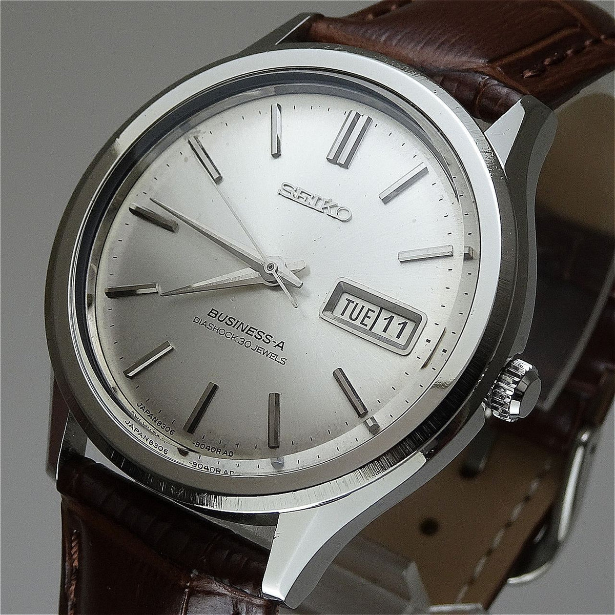 Vintage 1967 JAPAN SEIKO BUSINESS-A 8306-9030 30Jewels Automatic.