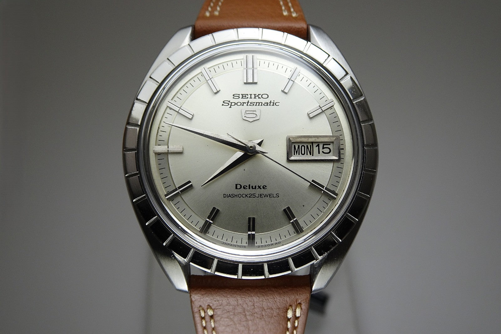 Vintage 1966 JAPAN SEIKO SPORTSMATIC5 DX 7619-9020 25Jewels Automatic.