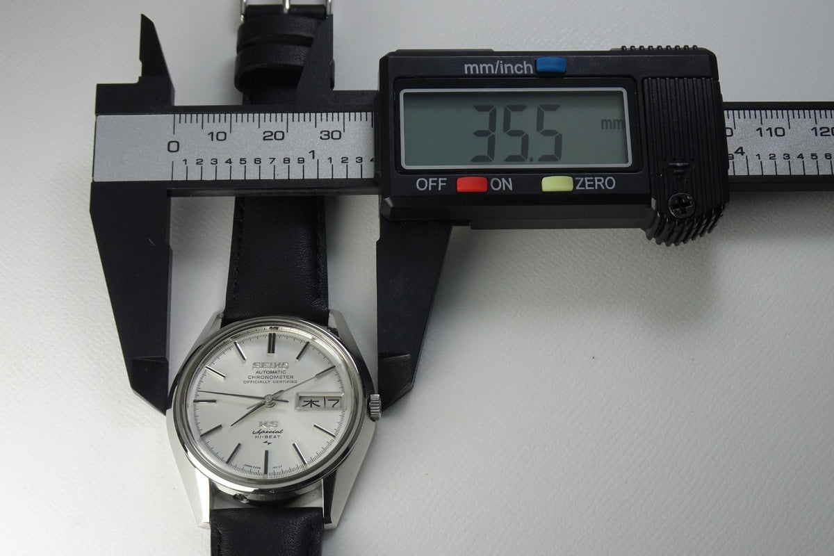 Vintage 1971 JAPAN KING SEIKO CHRONOMETER SP WEEKDATER 5246-6010 25J Automatic.
