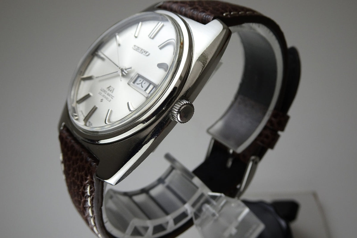 Vintage 1970 JAPAN SEIKO LORD MATIC WEEKDATER 5606-8010 23Jewels Automatic.
