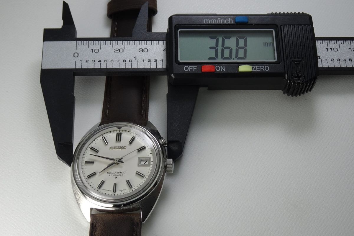 Vintage 1968 JAPAN SEIKO SEIKO BELL-MATIC CALENDAR 4005-7000 27Jewels Automatic.
