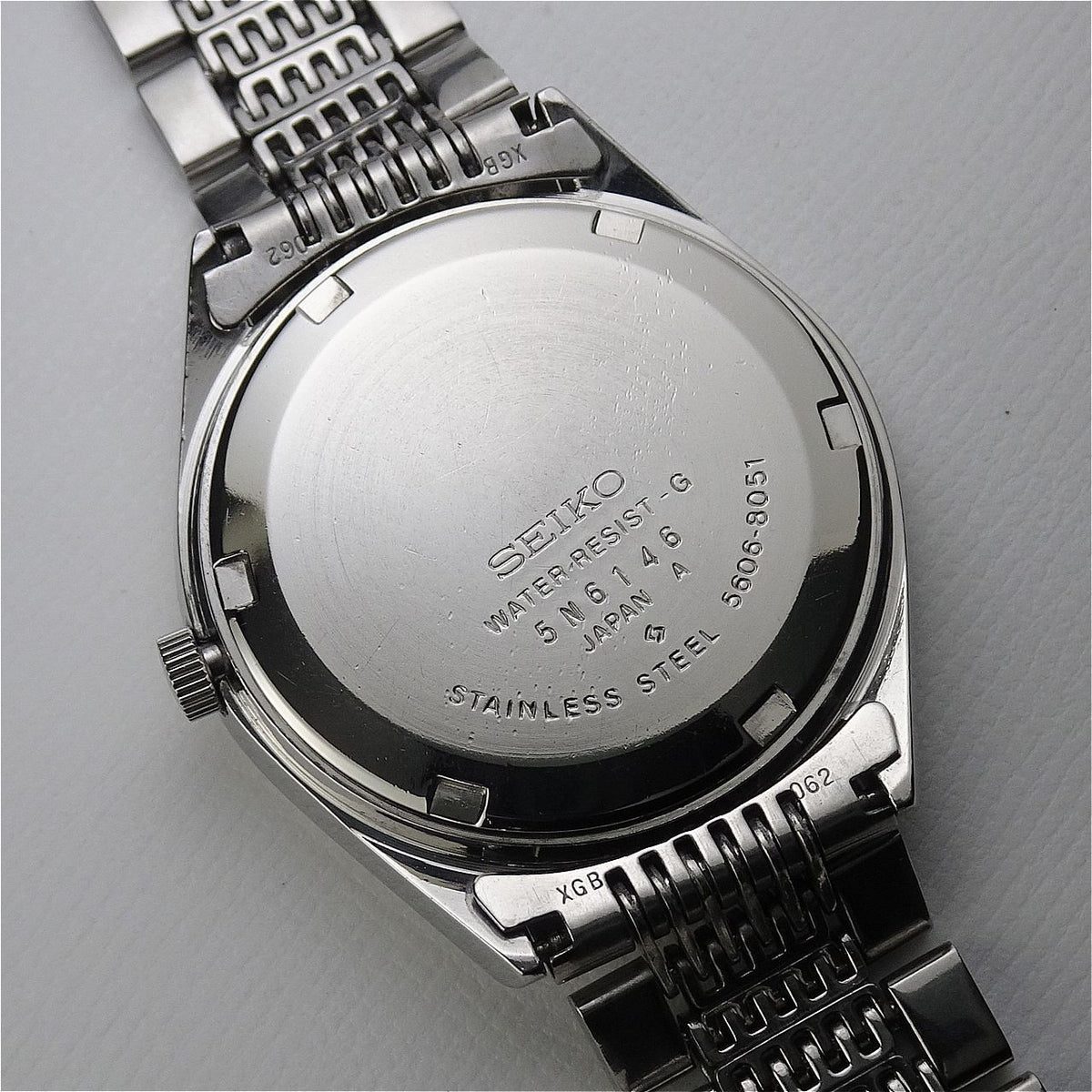 Serviced  Vintage 1975 JAPAN SEIKO LORD MATIC WEEKDATER 5606-8051 23J Automatic.