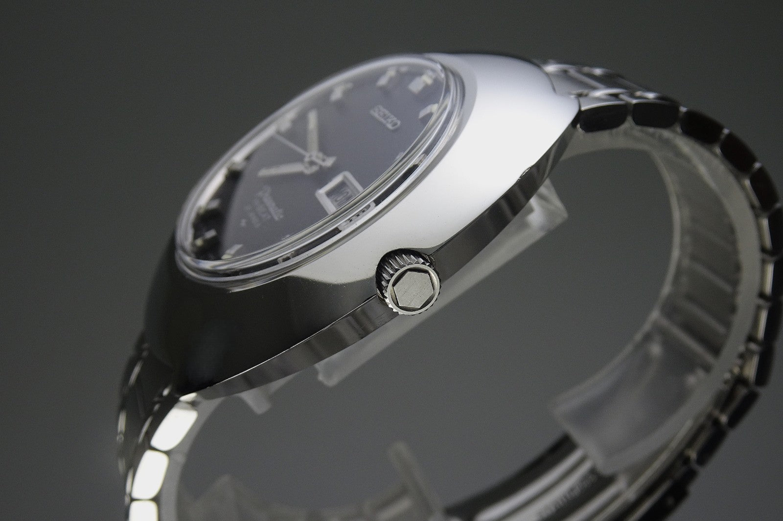 Vintage 1969 JAPAN SEIKO 51 PRESMATIC WEEKDATER 5146-7000 27Jewels Automatic.