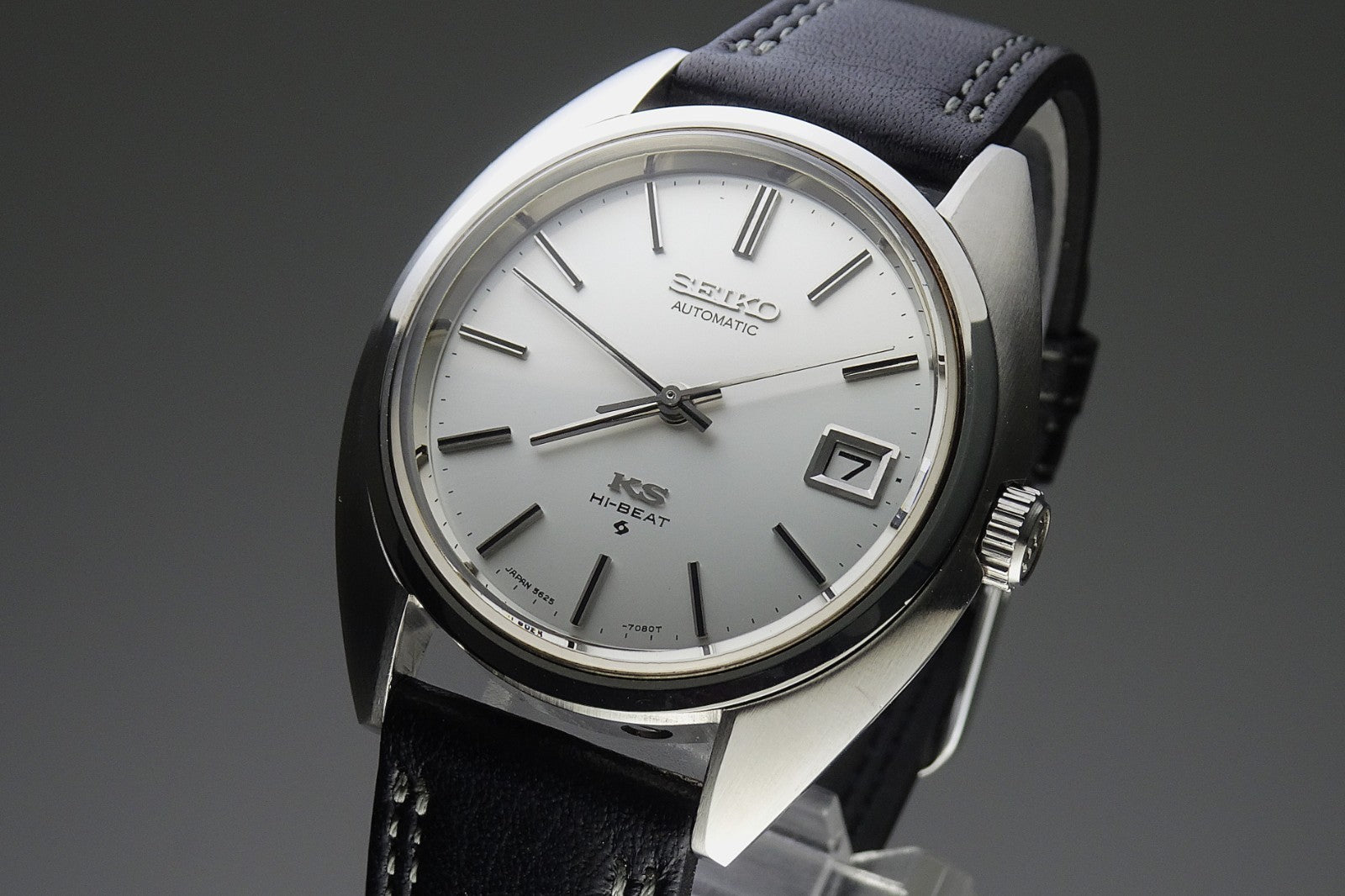 Vintage 1970 JAPAN KING SEIKO CALENDAR 5625-7080 25Jewels Automatic.