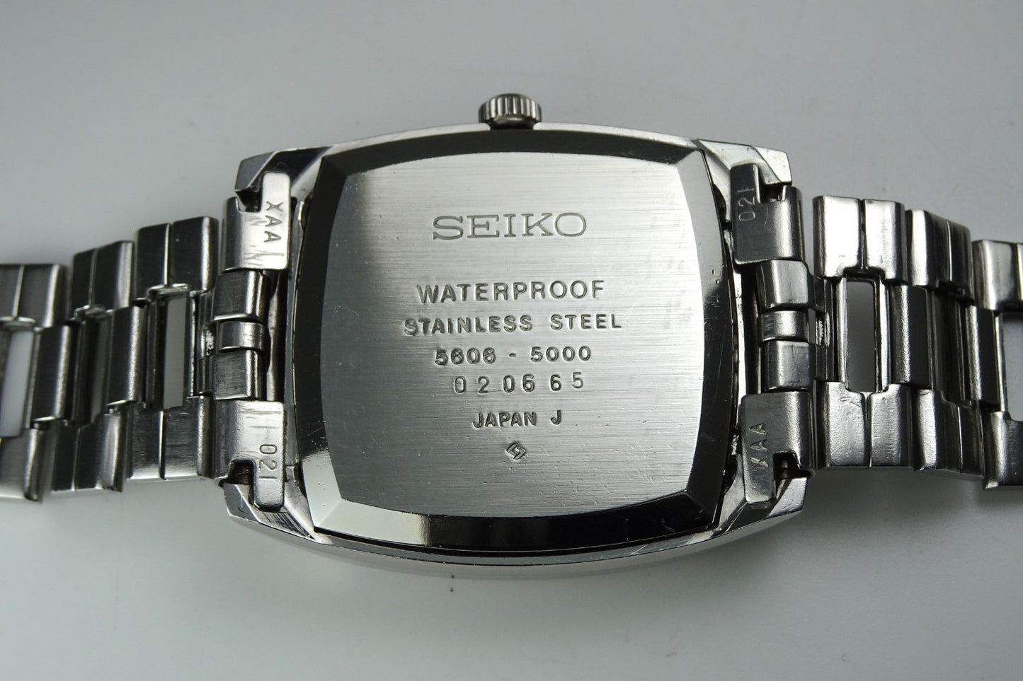 Vintage 1970 JAPAN SEIKO LORD MATIC WEEKDATER 5606-5000 23Jewels Automatic.