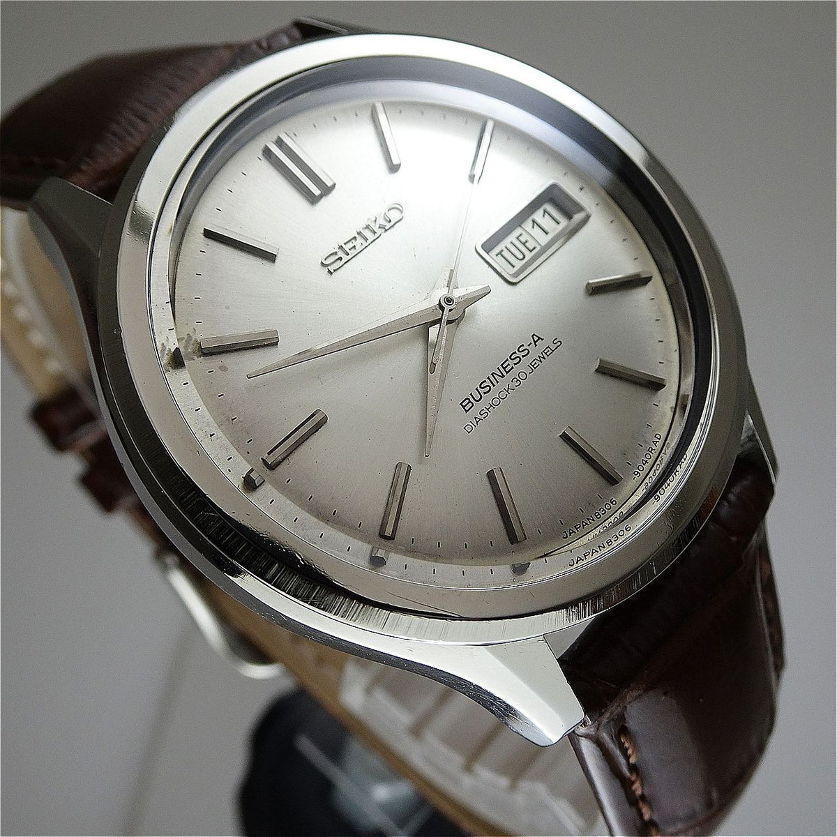 Vintage 1967 JAPAN SEIKO BUSINESS-A 8306-9030 30Jewels Automatic.