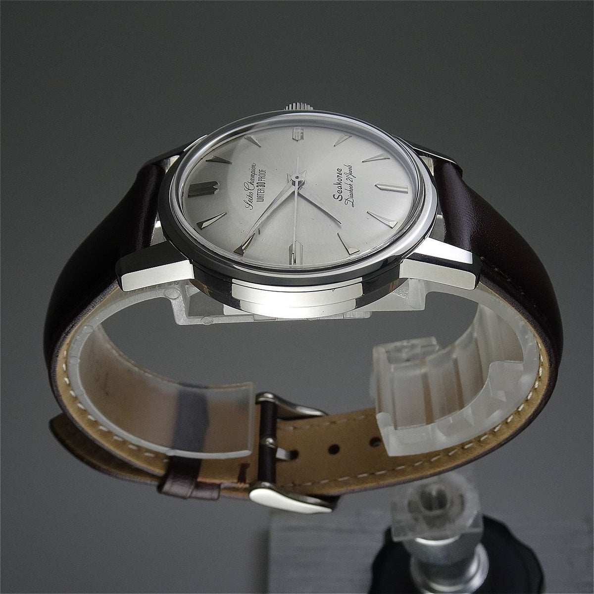 Vintage 1963 JAPAN SEIKO CHAMPION Seahorse J13046 23Jewels Hand-winding.